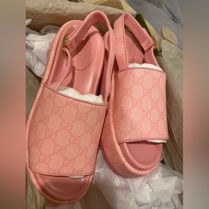 Gucci
Women's Platform Slingback Sandals